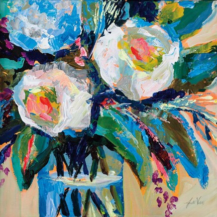 Framed Wall Flowers Print