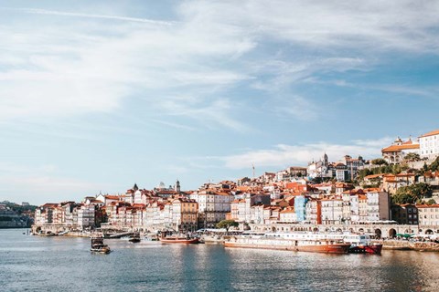Framed Porto III Print