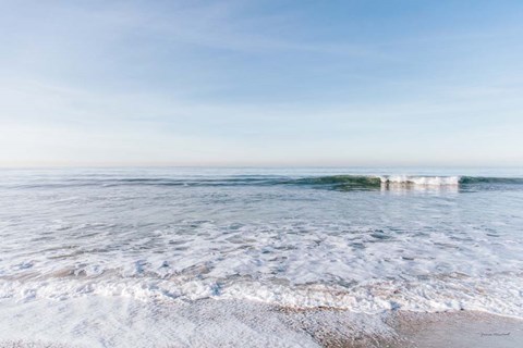 Framed Santa Monica Beach III Print