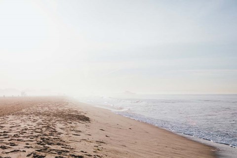 Framed Santa Monica Beach II Print