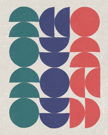 Framed Make it Mod II Green Print