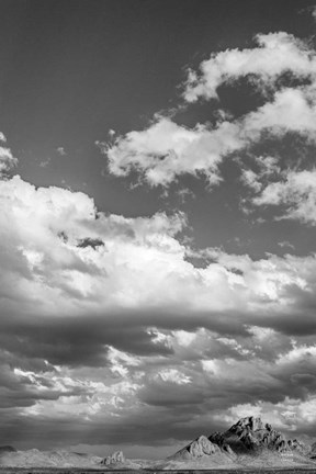 Framed Long Way to Ride BW Print