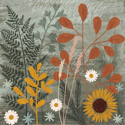 Framed Harvest Craze II Print