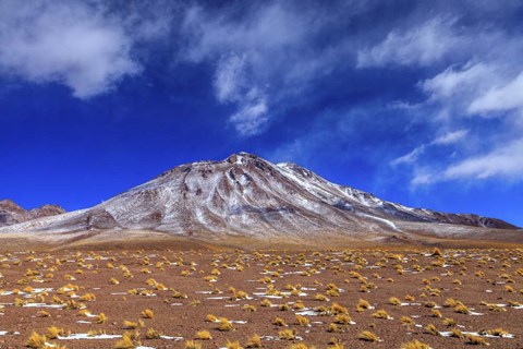 Framed Lascar Stratovolcano in Chile Print