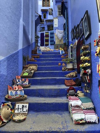 Framed Souvenirs on Display, Morocco Print