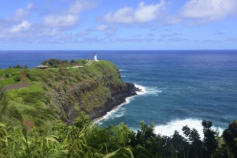 Framed Kilauea Point Lighthouse Print