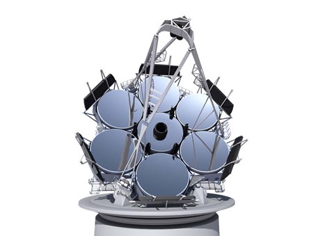Framed Giant Magellan Telescope, Front View Print