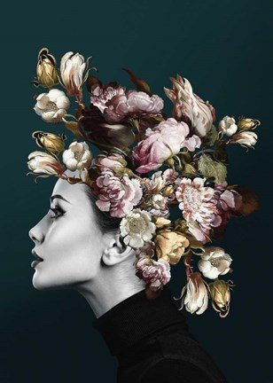 Framed Stunning Woman Print