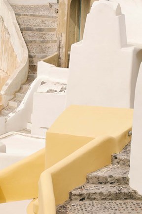 Framed Stones and Stairs Print