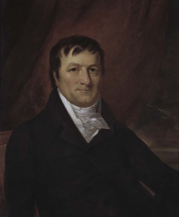 Framed Portrait of John Jacob Astor Print
