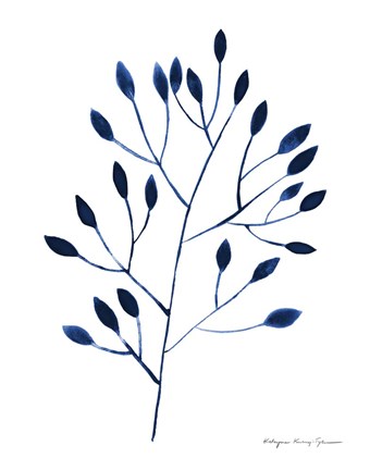 Framed Silhouette of Nature IV Print