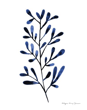 Framed Silhouette of Nature I Print