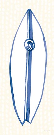 Framed Laguna Surfboards III Print