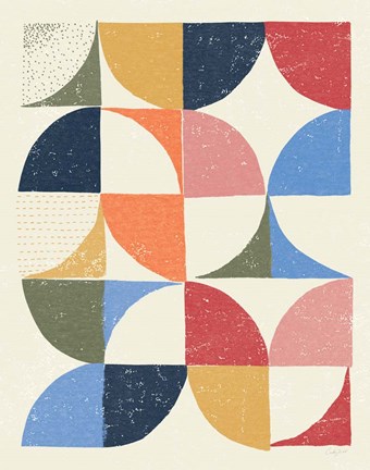 Framed Colorful Night Sky II Print