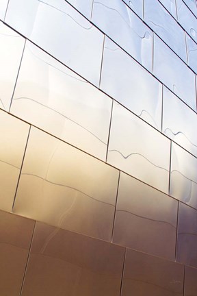 Framed Skyscraper IV Bright Print