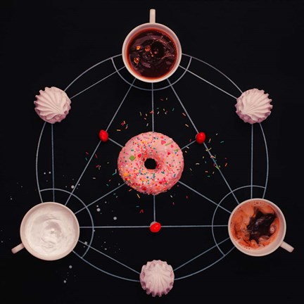 Framed Sweet Alchemy Of Cooking Print