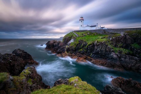 Framed Fanad Head Lighthouse Print