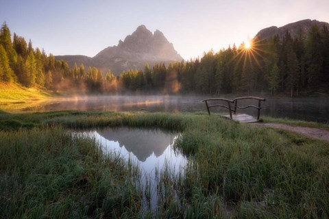 Framed Morning Silence Print