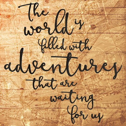 Framed Adventures Print