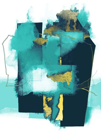 Framed Juxtaposed Fantasy 2 Print