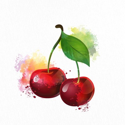 Framed Fruit 2 Print