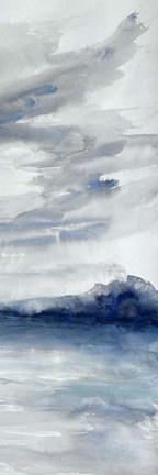 Framed Stormy Shores 2 Print