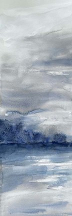 Framed Stormy Shores 3 Print