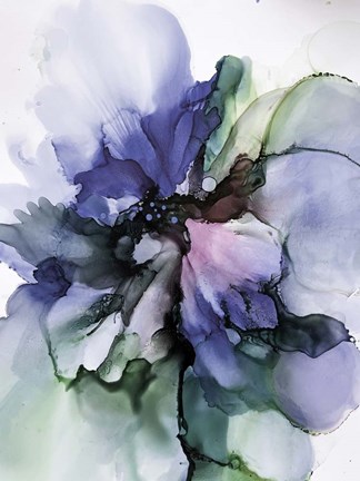 Framed Floral Vibrant 2 Print