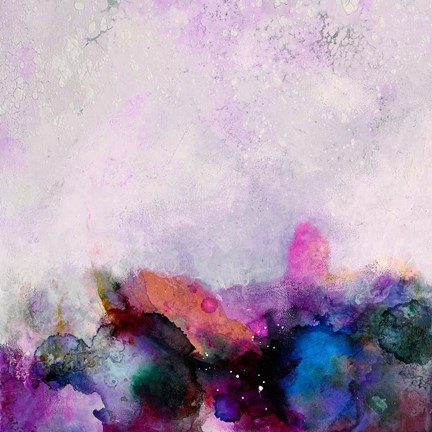 Framed Pink Seas Print