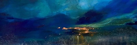 Framed Deep Dive Seascape Print