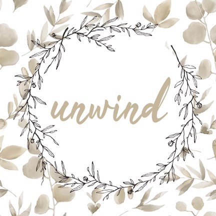 Framed Beige Bath 3 Print