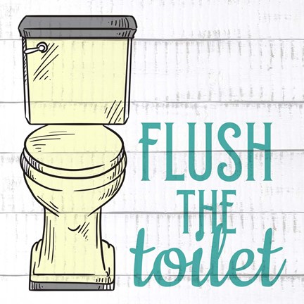 Framed Kids Bath 2 Print