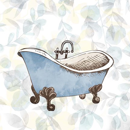 Framed Soak Your Troubles 1 Print