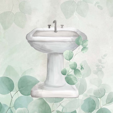 Framed Eucalyptus Unwind 3 Print