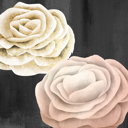 Framed Rose Gold 2 Print