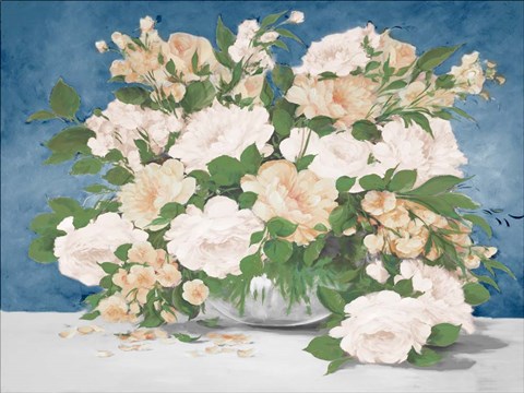 Framed Elegant Center Piece 1 Print