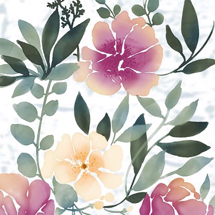 Framed Mid Day Bloom 1 Print