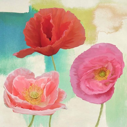 Framed Festival II (detail) Print