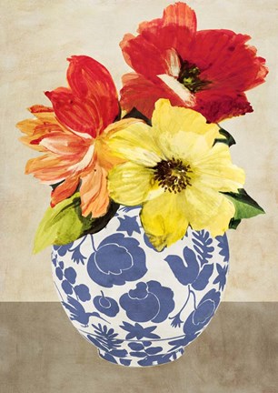 Framed Vaso italiano II Print