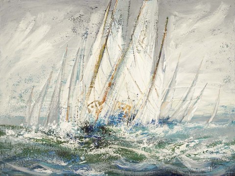 Framed D'acqua e di Vento Print