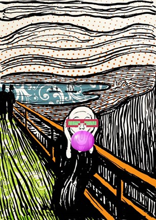 Framed Screamer Print