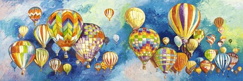 Framed Sospesi nel Cielo Print