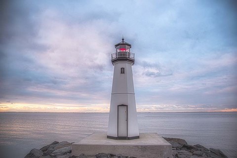 Framed Patchogue Sunrise 2 Print