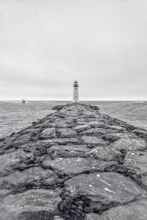 Framed Patchogue Lighthouse Print