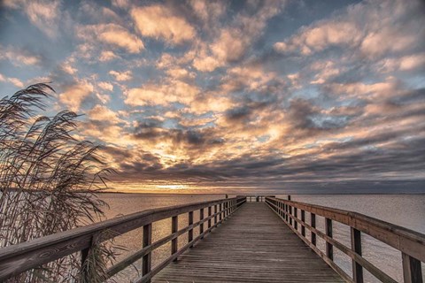 Framed East Islip Sunrise Print