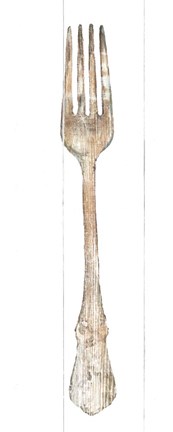 Framed Setting the Table II Light Print