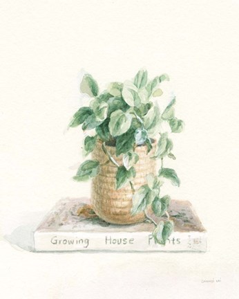 Framed Grown at Home II Cream Print