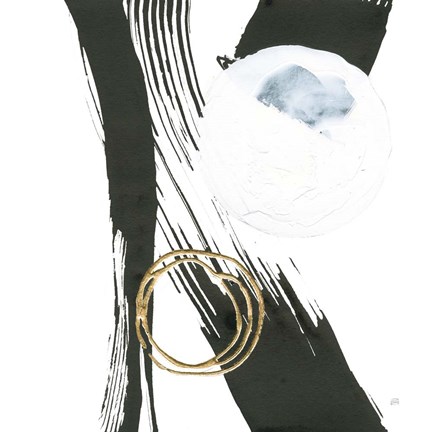 Framed Many Moons II Print