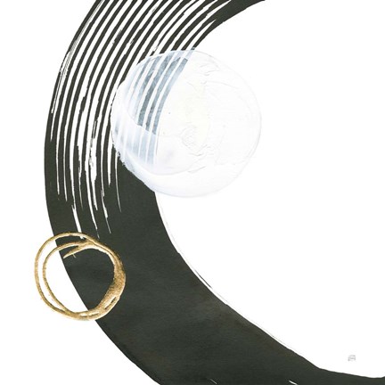 Framed Many Moons I Print