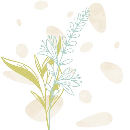 Framed Flower Garden 2 Print